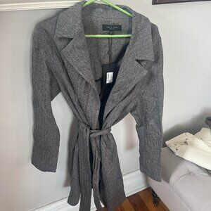 Rag & Bone Sven Wool Coat – Herringbone Hug | Size M | NWT | $295